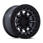 Black Rhino Hard Alloys Br016 Tusk 17X8.5 +0 Matte Gunmetal