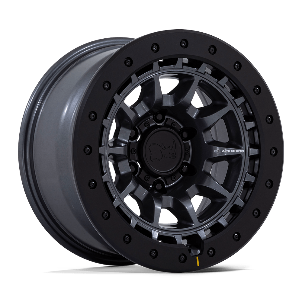 Black Rhino Hard Alloys Br016 Tusk 17X8.5 -10 Matte Gunmetal