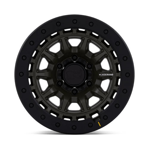 Black Rhino Hard Alloys Br016 Tusk 17X8.5 -10 Olive Drab Green