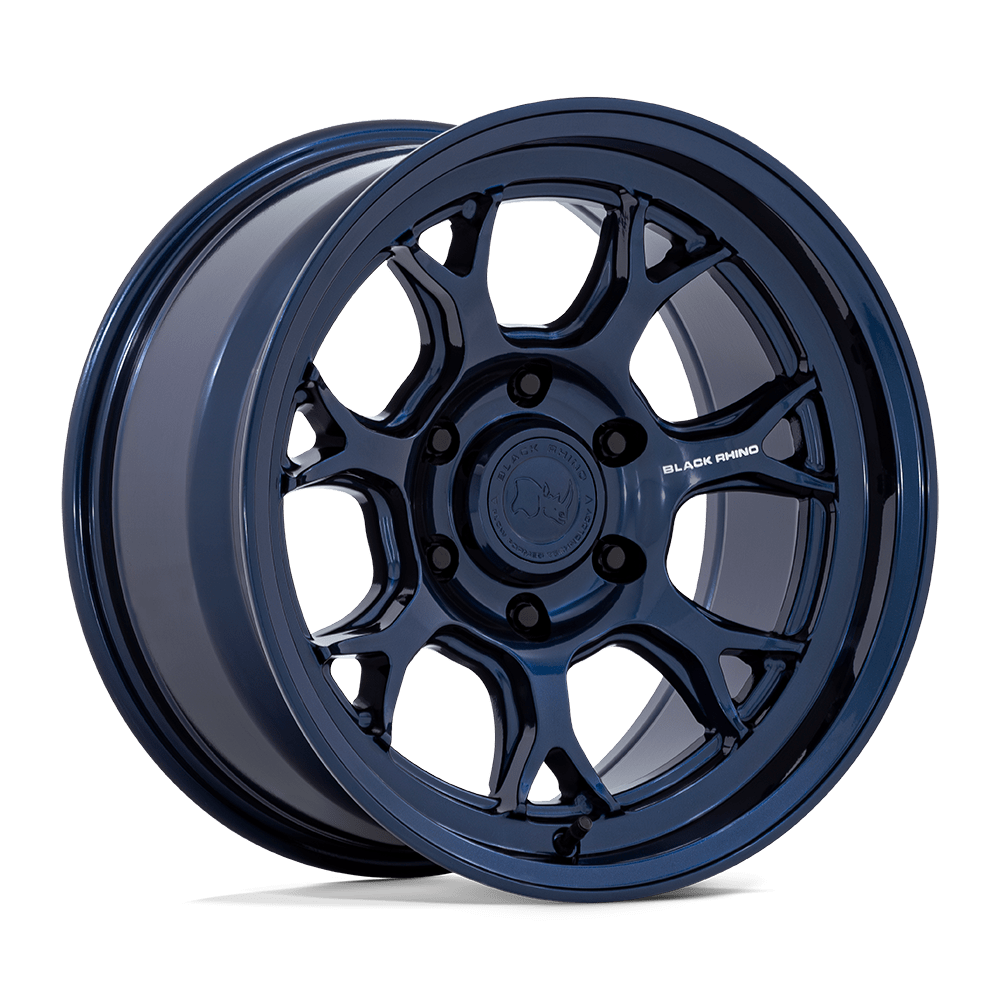 Black Rhino Hard Alloys Br017 Etosha 17X8.5 +12 Gloss Midnight Blue
