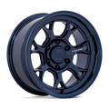 Black Rhino Hard Alloys Br017 Etosha 17X8.5 -10 Gloss Midnight Blue