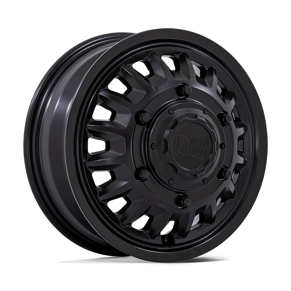 Black Rhino Hard Alloys Br019 Aliso Dually 16X6 -130 Matte Black