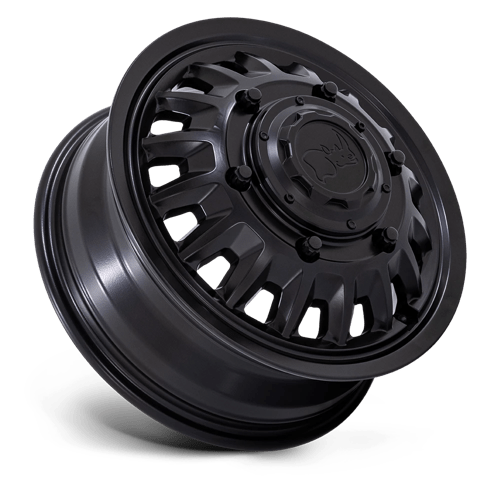 Black Rhino Hard Alloys Br019 Aliso Dually 16X6 +110 Matte Black