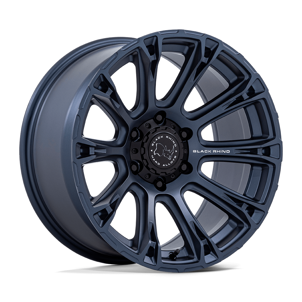 Black Rhino Hard Alloys Br020 Diamondback 17X8.5 +25 Metallic Blue