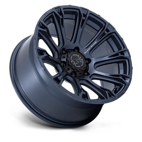 Black Rhino Hard Alloys Br020 Diamondback 20X9 +12 Metallic Blue