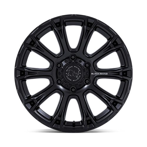 Black Rhino Hard Alloys Br020 Diamondback 20X9 -12 Matte Black