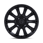 Black Rhino Hard Alloys Br020 Diamondback 18X9 -12 Matte Black
