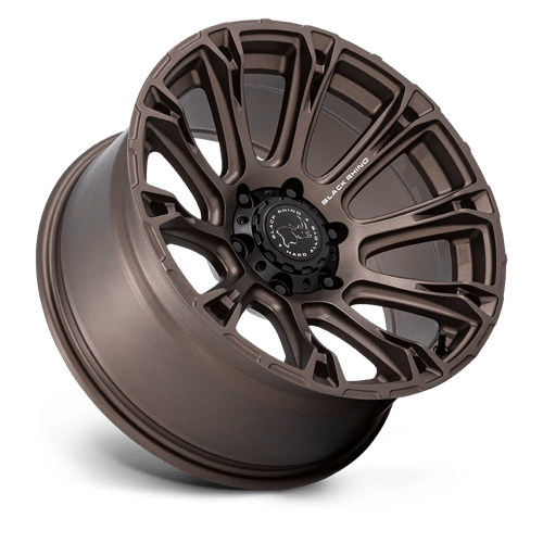 Black Rhino Hard Alloys Br020 Diamondback 20X9 +12 Burnt Bronze