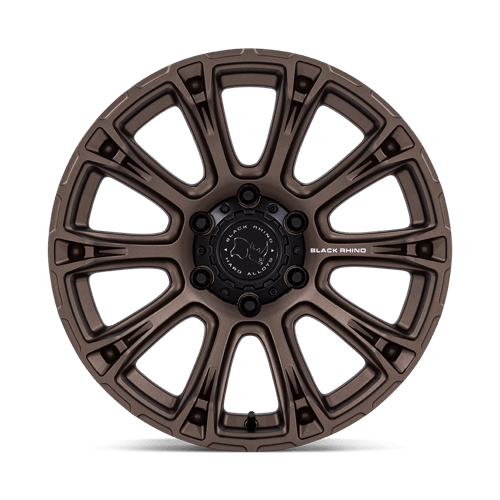 Black Rhino Hard Alloys Br020 Diamondback 18X9 +12 Burnt Bronze