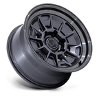 Black Rhino Hard Alloys Br021 Mondo 18X9 +12 Matte Gunmetal W/ G-Gray Lip