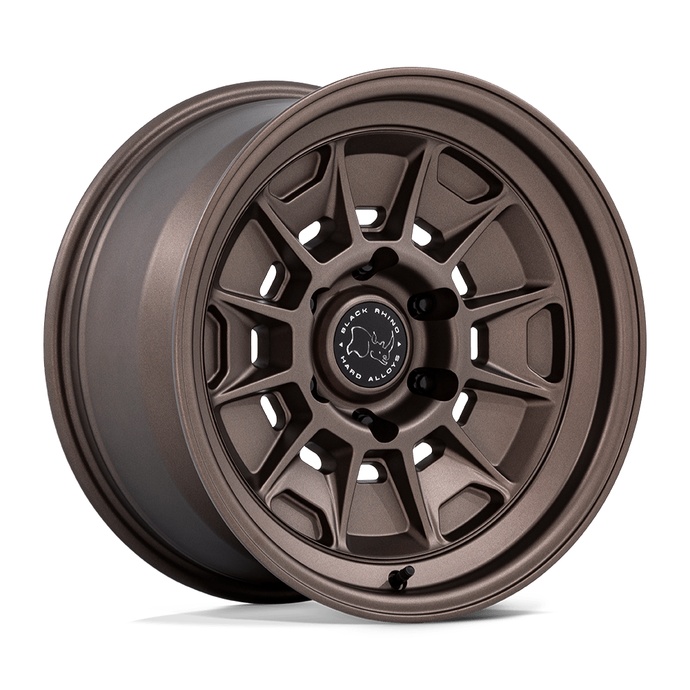 Black Rhino Hard Alloys Br021 Mondo 17X9 -38 Burnt Bronze