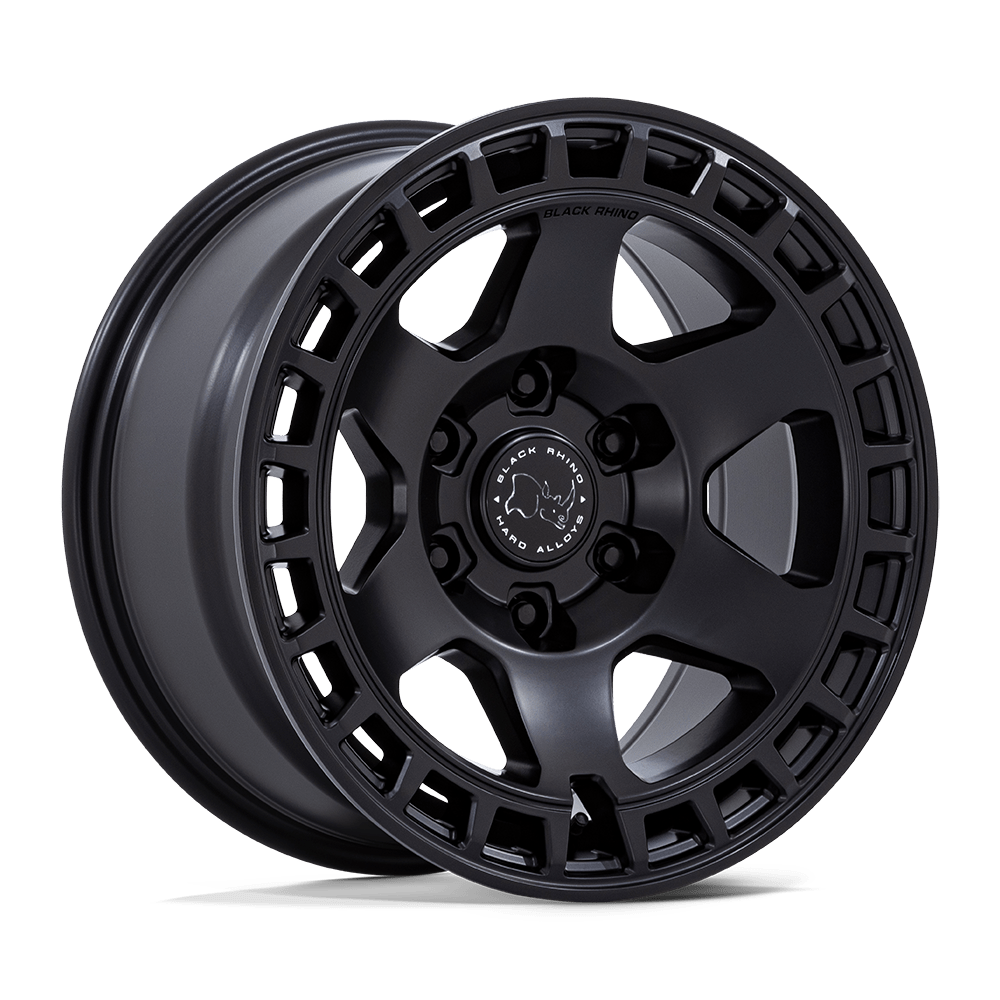 Black Rhino Hard Alloys Br022 Bahari 17X8.5 +0 Matte Black