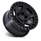 Black Rhino Hard Alloys Br022 Bahari 17X8.5 +25 Matte Black