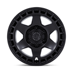 Black Rhino Hard Alloys Br022 Bahari 17X8.5 +25 Matte Black