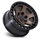 Black Rhino Hard Alloys Br022 Bahari 17X8.5 +0 Burnt Bronze W/ Matte Blk-Lp