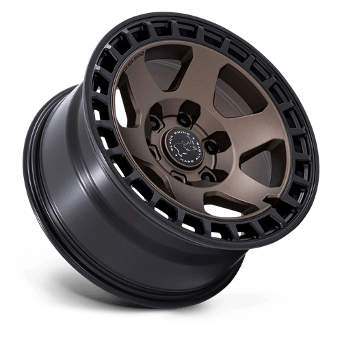 Black Rhino Hard Alloys Br022 Bahari 17X8.5 +0 Burnt Bronze W/ Matte Blk-Lp