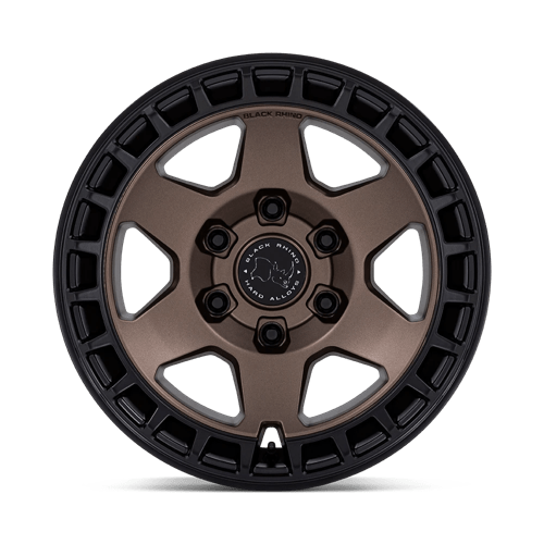 Black Rhino Hard Alloys Br022 Bahari 17X8.5 +0 Burnt Bronze W/ Matte Blk-Lp