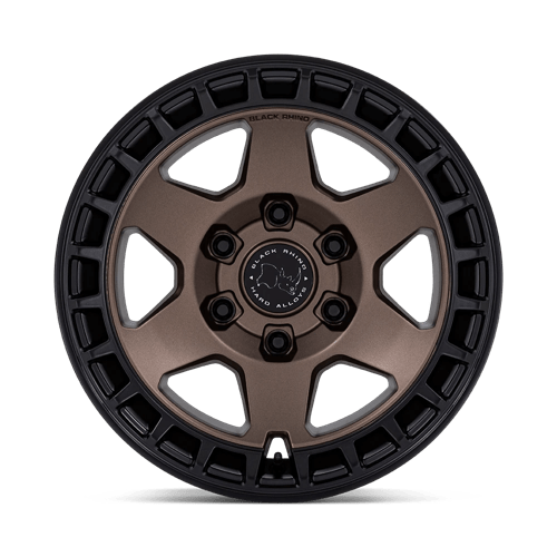 Black Rhino Hard Alloys Br022 Bahari 17X9 +40 Burnt Bronze W/ Matte Blk-Lp