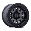 Black Rhino Hard Alloys Br023 Xplorer 17X9 +12 Matte Gunmetal W/ Matte Blk-Lp