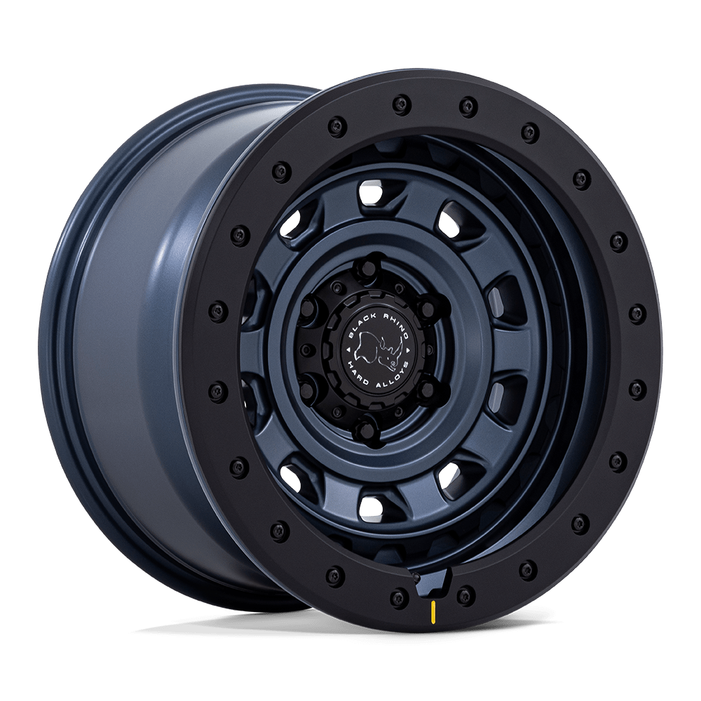 Black Rhino Hard Alloys Br023 Xplorer 17X9 +1 Metallic Blue W/ Matte Black L