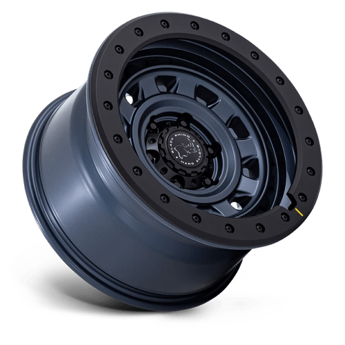 Black Rhino Hard Alloys Br023 Xplorer 17X9 -12 Metallic Blue W/ Matte Black L