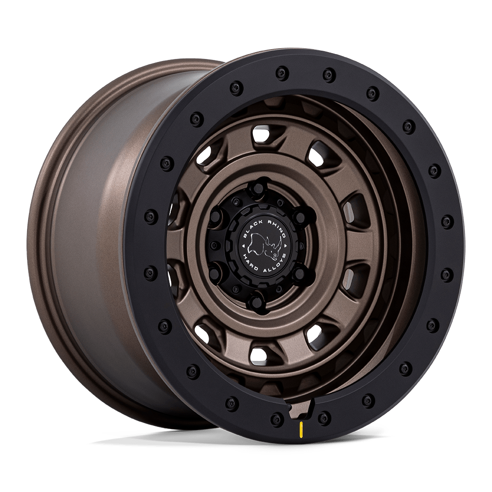 Black Rhino Hard Alloys Br023 Xplorer 17X9 +1 Burnt Bronze W/ Matte Blk-Lp