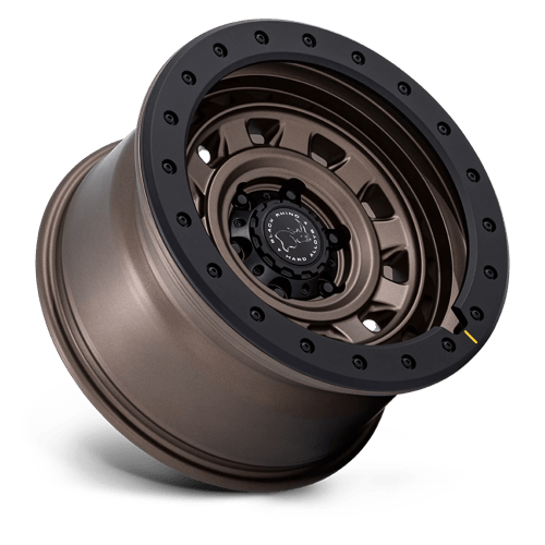 Black Rhino Hard Alloys Br023 Xplorer 17X9 +12 Burnt Bronze W/ Matte Blk-Lp