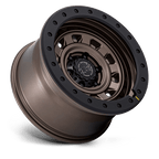 Black Rhino Hard Alloys Br023 Xplorer 17X9 +1 Burnt Bronze W/ Matte Blk-Lp