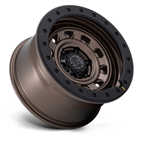 Black Rhino Hard Alloys Br023 Xplorer 17X9 +1 Burnt Bronze W/ Matte Blk-Lp