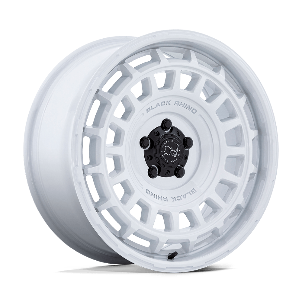 Black Rhino Hard Alloys Br024 Awol 17X8.5 -10 Gloss White