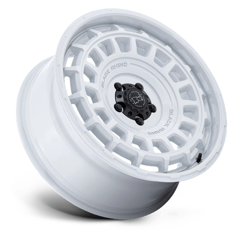 Black Rhino Hard Alloys Br024 Awol 17X8.5 +10 Gloss White