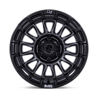 Black Rhino Hard Alloys Br025 Rival 17X9 -12 Matte Gunmetal W/ Matte Blk-Lp