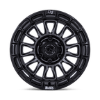 Black Rhino Hard Alloys Br025 Rival 17X8.5 +25 Matte Gunmetal W/ Matte Blk-Lp