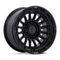 Black Rhino Hard Alloys Br025 Rival 17X8.5 +10 Matte Black W/ Gloss Blk-Lp