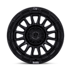 Black Rhino Hard Alloys Br025 Rival 20X9 +1 Matte Black W/ Gloss Blk-Lp