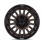Black Rhino Hard Alloys Br025 Rival 17X9 -12 Burnt Bronze W/ Matte Blk-Lp