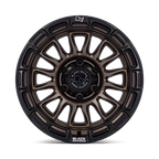 Black Rhino Hard Alloys Br025 Rival 20X9 +1 Burnt Bronze W/ Matte Blk-Lp