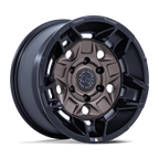 Black Rhino Hard Alloys Br028 Guard 17X8.5 +35 Burnt Bronze W/ Matte Blk-Lp