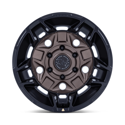 Black Rhino Hard Alloys Br028 Guard 17X8.5 +35 Burnt Bronze W/ Matte Blk-Lp