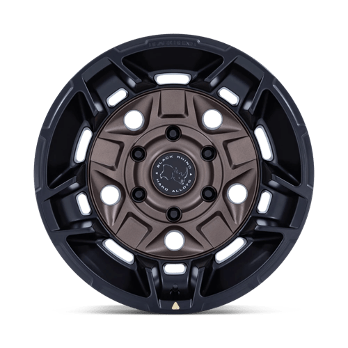 Black Rhino Hard Alloys Br028 Guard 17X8.5 +25 Burnt Bronze W/ Matte Blk-Lp
