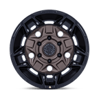 Black Rhino Hard Alloys Br028 Guard 17X8.5 +35 Burnt Bronze W/ Matte Blk-Lp