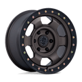 Black Rhino Hard Alloys Br029 Trooper 17X8.5 +25 Burnt Bronze W/ Matte Blk-Lp
