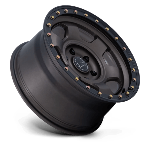 Black Rhino Hard Alloys Br029 Trooper 17X8.5 +25 Burnt Bronze W/ Matte Blk-Lp