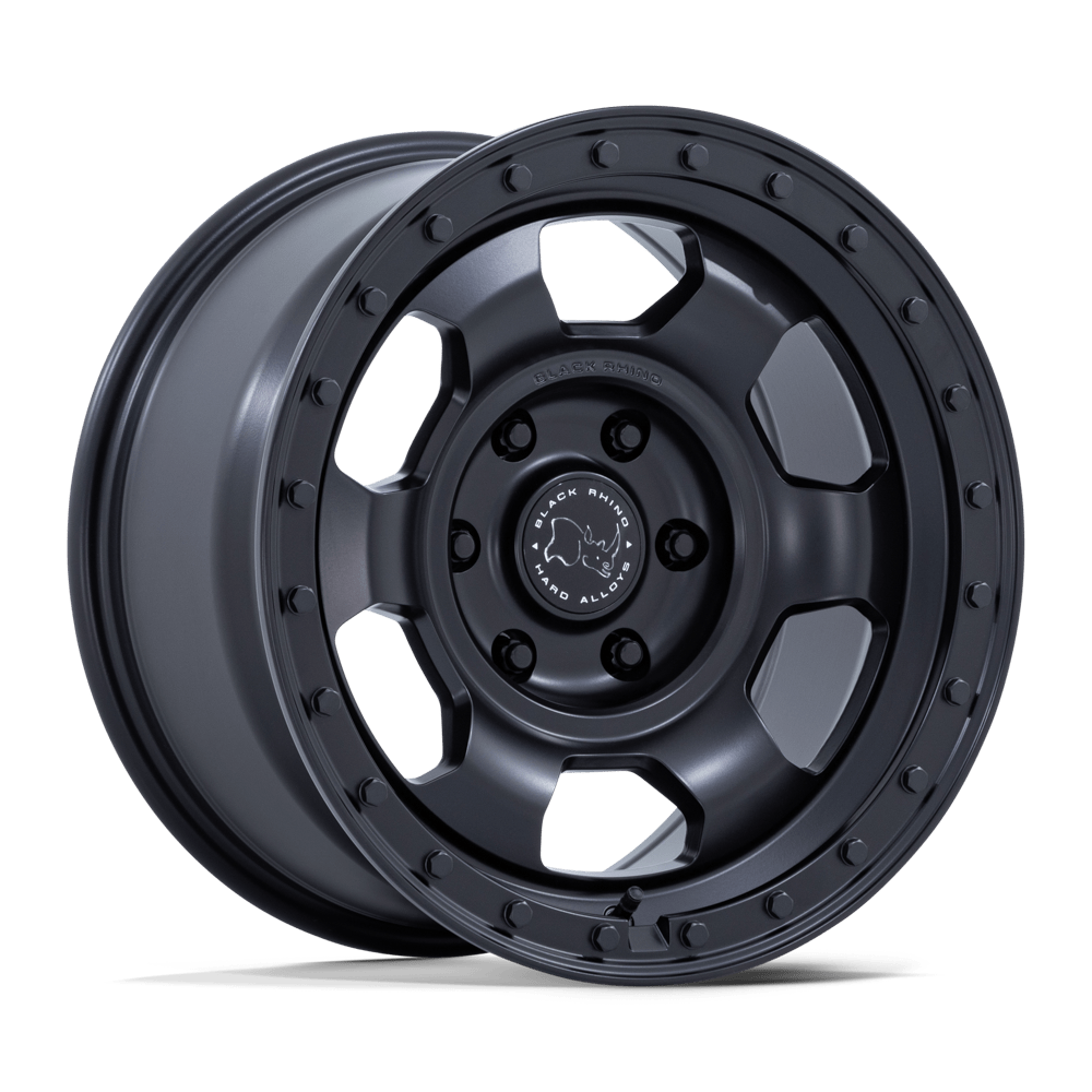 Black Rhino Hard Alloys Br029 Trooper 17X8.5 -10 Matte Black