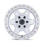 Black Rhino Hard Alloys Br029 Trooper 17X8.5 +25 Gloss Silver W/ Machined Face