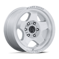 Black Rhino Hard Alloys Br031 Sol 17X8 +38 Gloss Silver W/ Machined Face