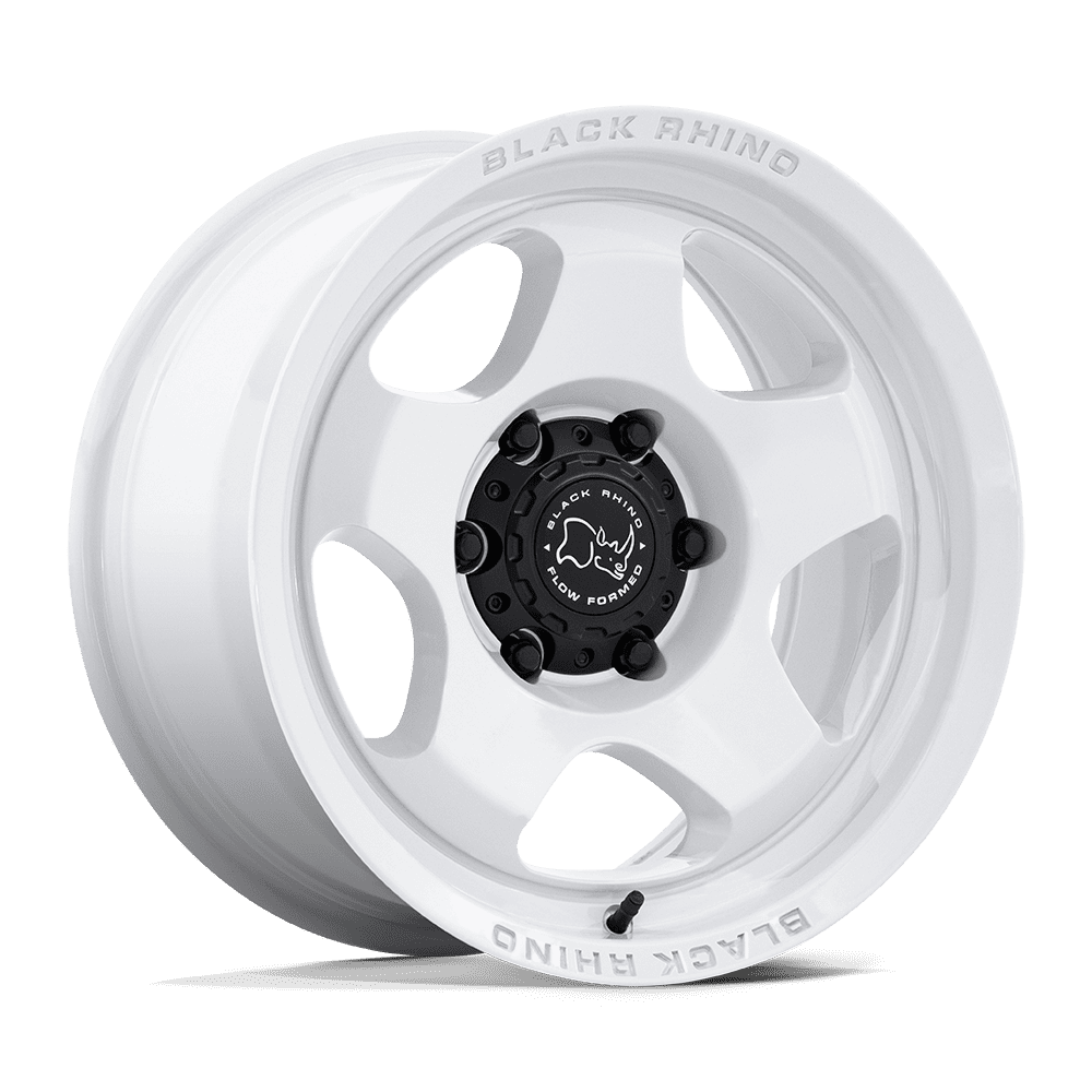 Black Rhino Hard Alloys Br031 Sol 17X8 +30 Gloss White
