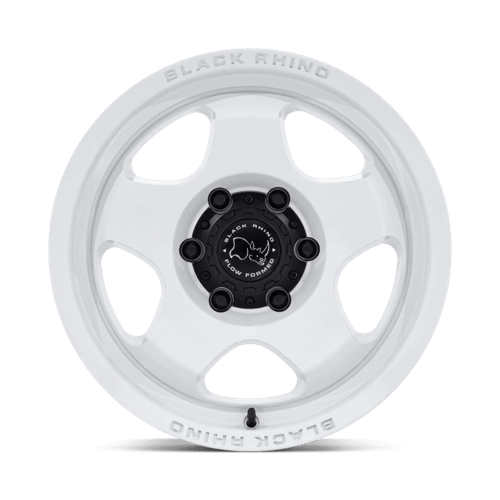 Black Rhino Hard Alloys Br031 Sol 17X8 +20 Gloss White