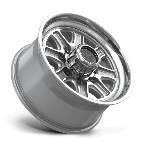 Black Rhino Hard Alloys Br032 Echo 18X9 +12 Gloss Silver W/ Machined Face