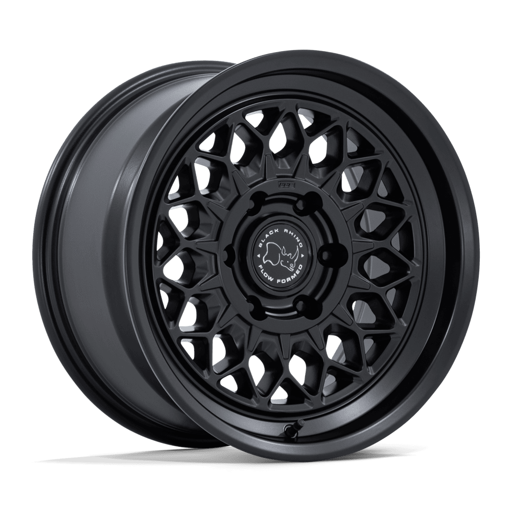 Black Rhino Hard Alloys Br034 Graz 17X8.5 +25 Matte Black